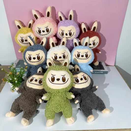 50cm Labubu Plush Toys Kawaii Child Doll Birthday Gift Cartoon Sofa Ornaments Cute Labubu Pillow Girl Plush Pillow Wholesale