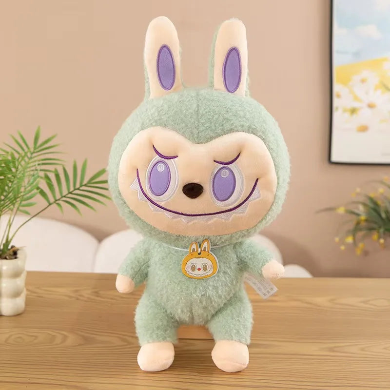 Labubu Grande Plush Toys Kawaii Forest Elf Soft Stuffed Pillow Cute Doll Room Decor Plushie For BIrthday GIft