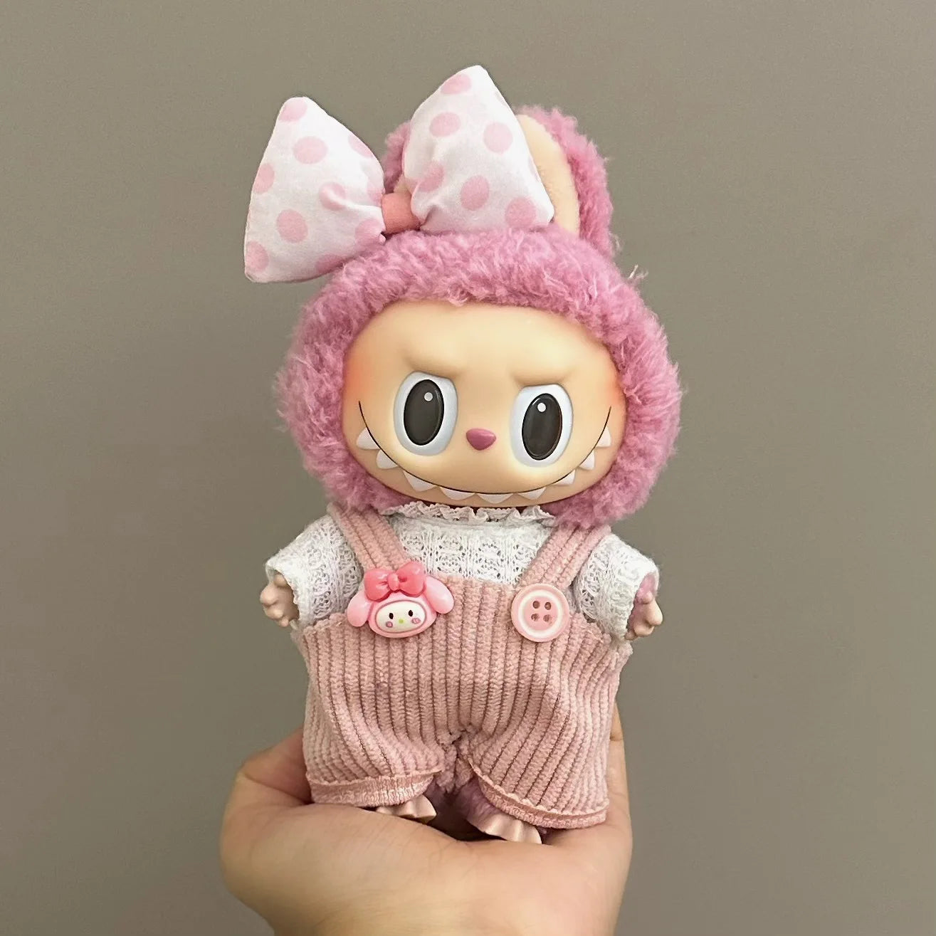 Adorable 17cm Labubu V2 V1 Doll Clothes - Kawaii Style Cosplay Dress