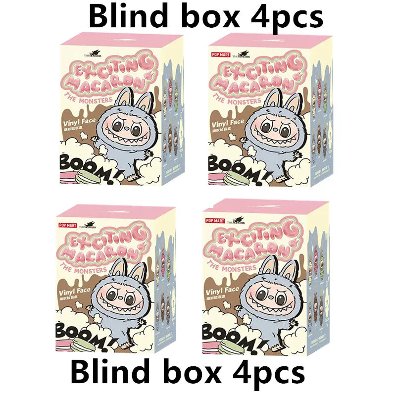 Popmart Labubu Blind Box The Monsters Lisa Seme Heart Macarrr Vinyl Base Series