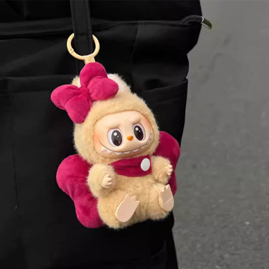 Doll Clothes for 15-17cm Labubu V1 V2 V3 Cute Bow Set Baby Outfit Accessories Girls DIY Toys Mini Dolls Clothing Decor Kid Gifts
