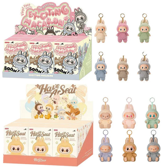 Popmart Labubu Blind Box The Monsters Lisa Seme Heart Macarrr Vinyl Base Series