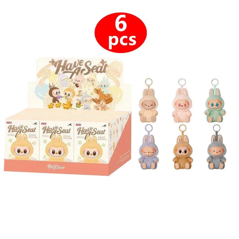 Popmart Labubu Blind Box The Monsters Lisa Seme Heart Macarrr Vinyl Base Series