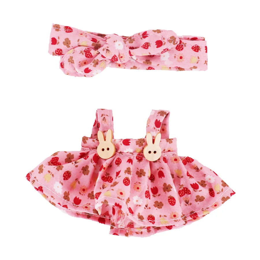 Floral Print Dress for Labubu Doll - Cute & Stylish