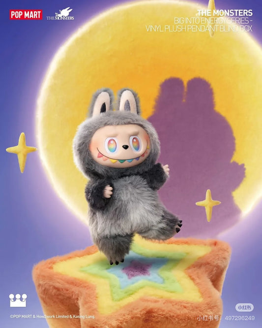 Popmart New 100% Genuine Labubu V3 The Monsters Big Into Energy Series Blind Box
